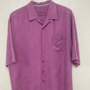 Tommy Bahama Men's 100% Silk Button Up Shirt in Size XXL Tommy Bahama